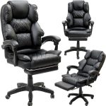 Крісло офісне Diego Comfort Pro чорне