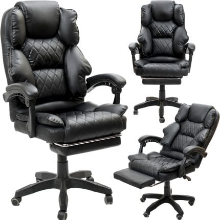 Крісло офісне Diego Comfort Pro чорне