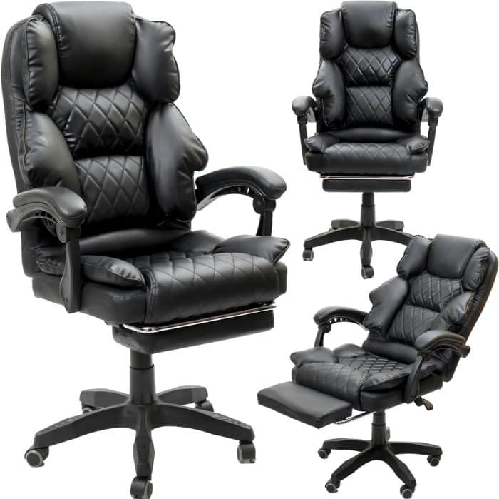 Крісло офісне Diego Comfort Pro чорне