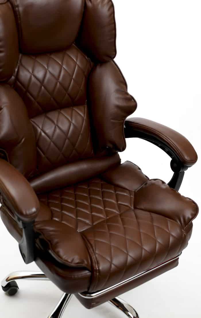Крісло офісне Diego Comfort Pro коричневий – фото 10