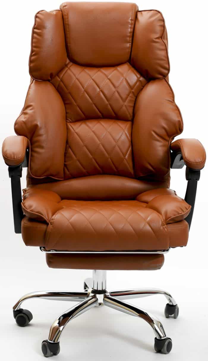 Крісло офісне Diego Comfort Pro світло-коричневий – фото 2