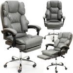 Крісло офісне Diego Comfort Pro сіре