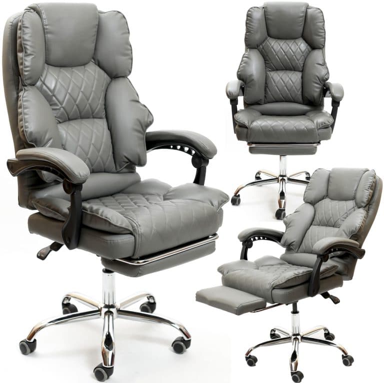 Крісло офісне Diego Comfort Pro сіре