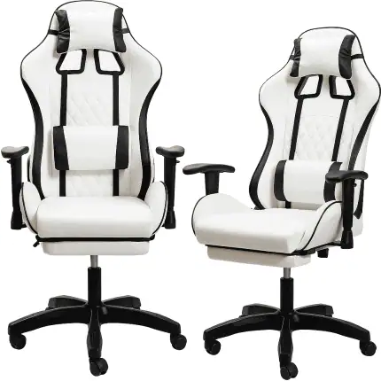 Крісло геймерське DIEGO Raptor white