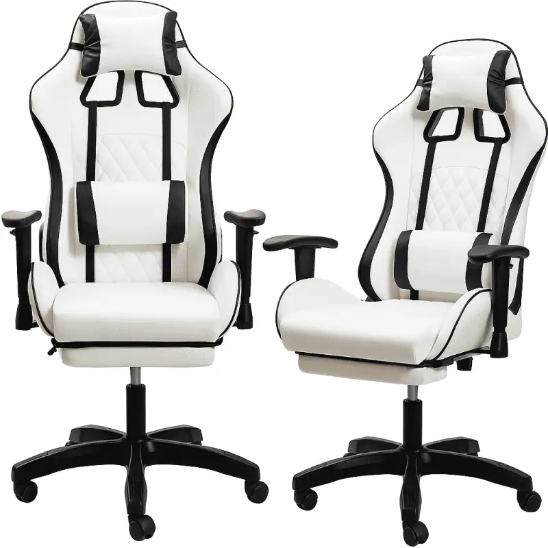 Крісло геймерське DIEGO Raptor white