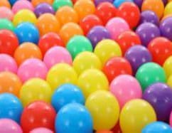 Кульки для сухого басейну 200шт 7см Colorful – фото 2
