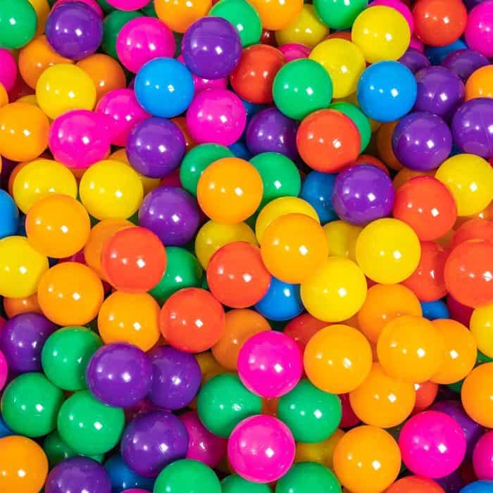 Кульки для сухого басейну 200шт 7см Colorful
