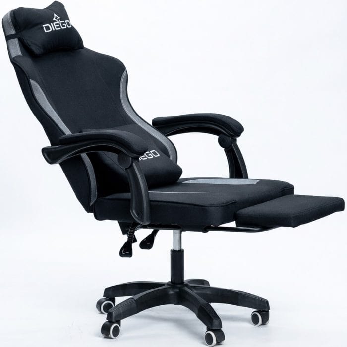 Крісло геймерське DIEGO Soft Black – фото 4