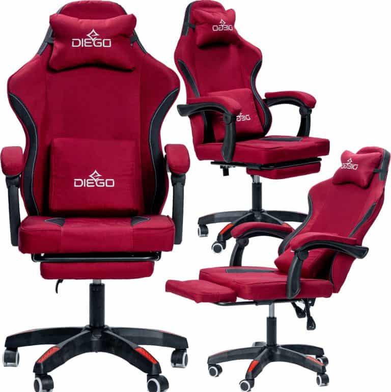 Крісло геймерське DIEGO Soft Cherry