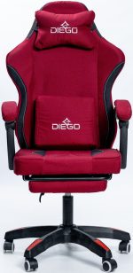 Крісло геймерське DIEGO Soft Cherry – фото 3