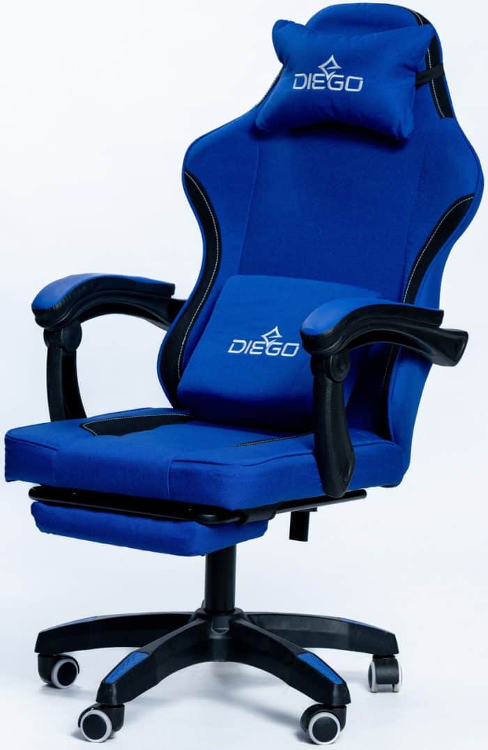 Крісло геймерське DIEGO Soft Dark Blue – фото 3