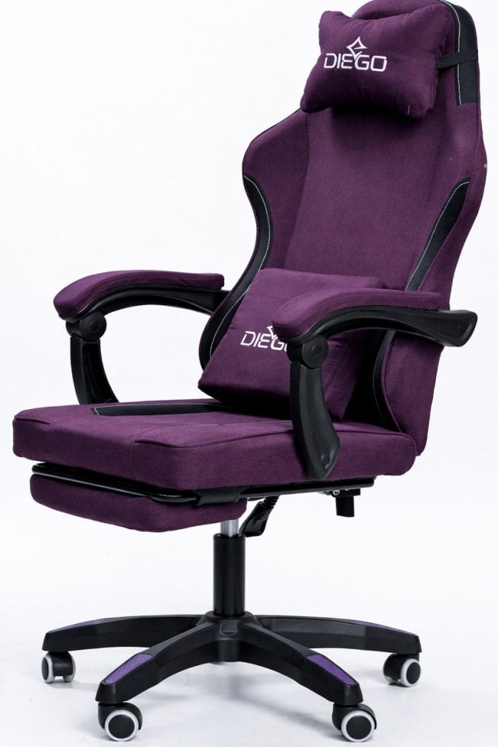 Крісло геймерське DIEGO Soft Light Purple – фото 7