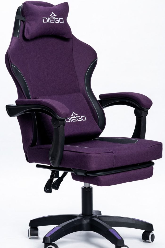 Крісло геймерське DIEGO Soft Light Purple – фото 6