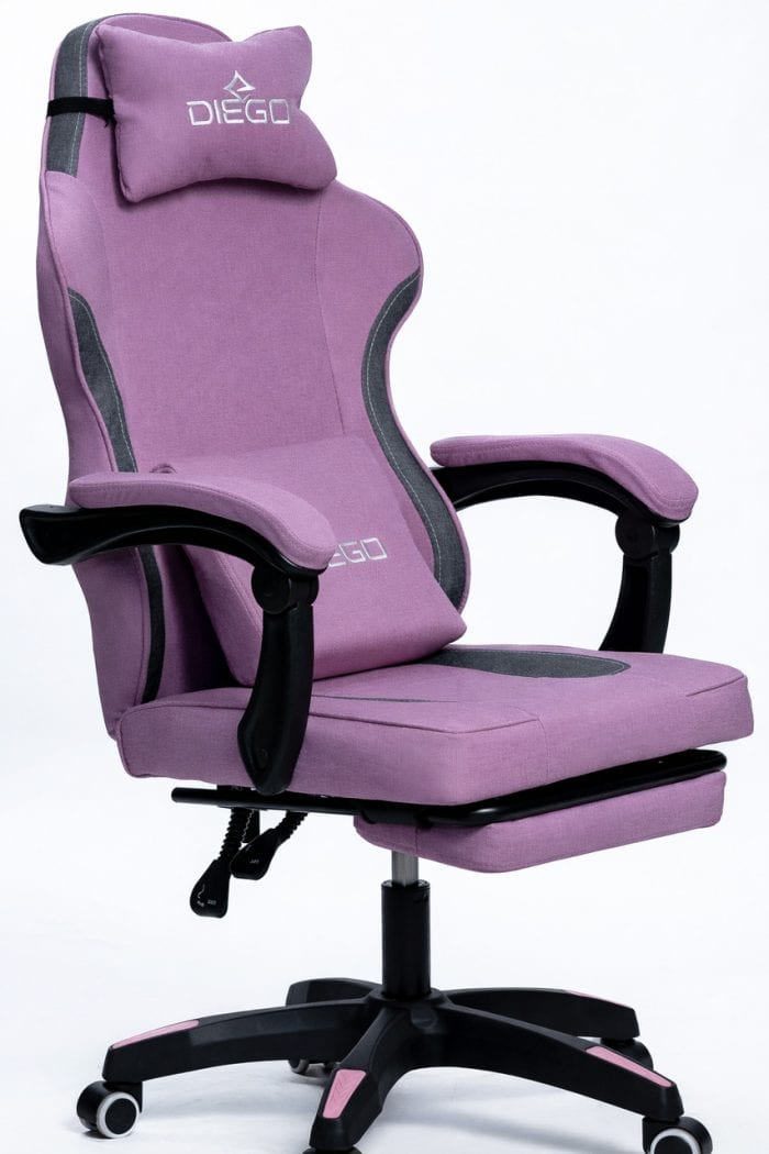 Крісло геймерське DIEGO Soft Pink – фото 5
