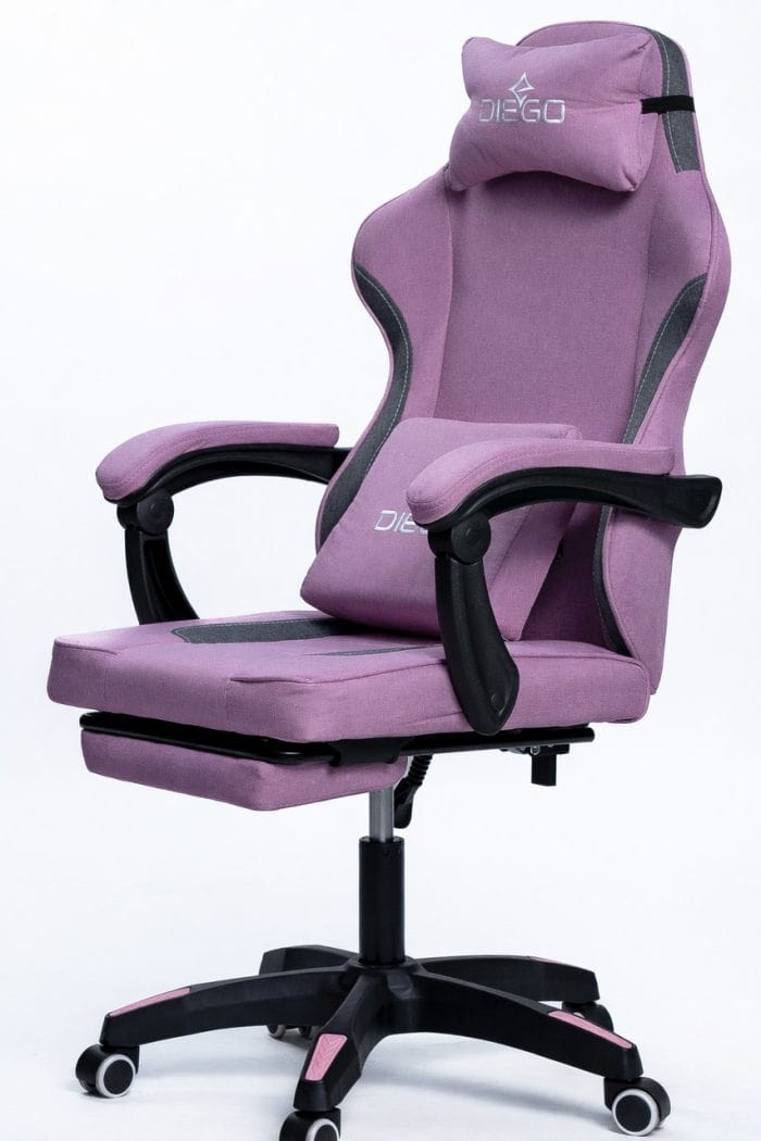 Крісло геймерське DIEGO Soft Pink – фото 6