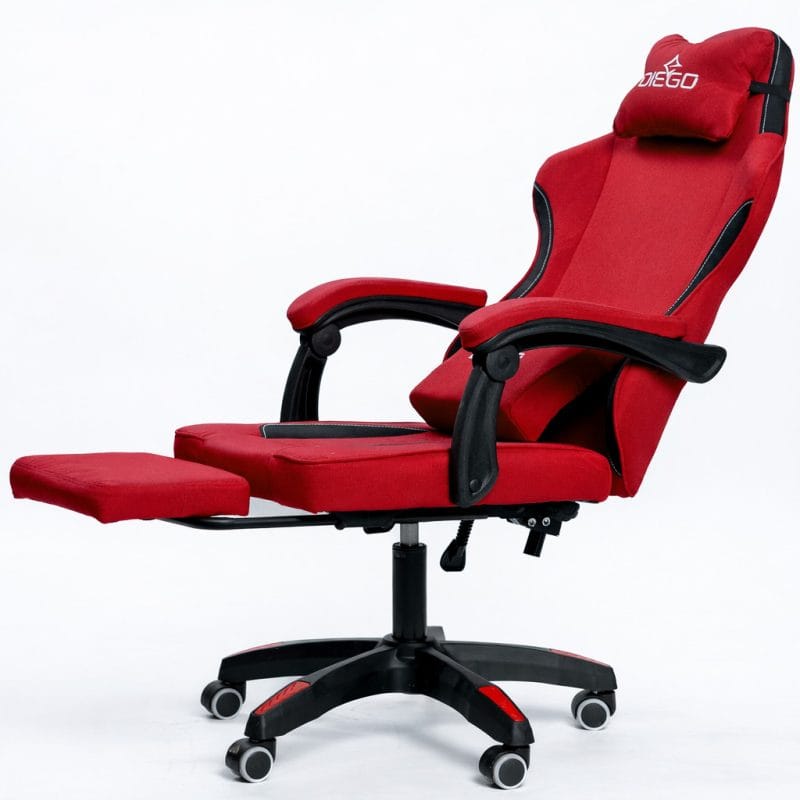 Крісло геймерське DIEGO Soft Red – фото 2