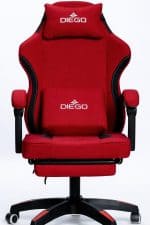 Крісло геймерське DIEGO Soft Red – фото 3
