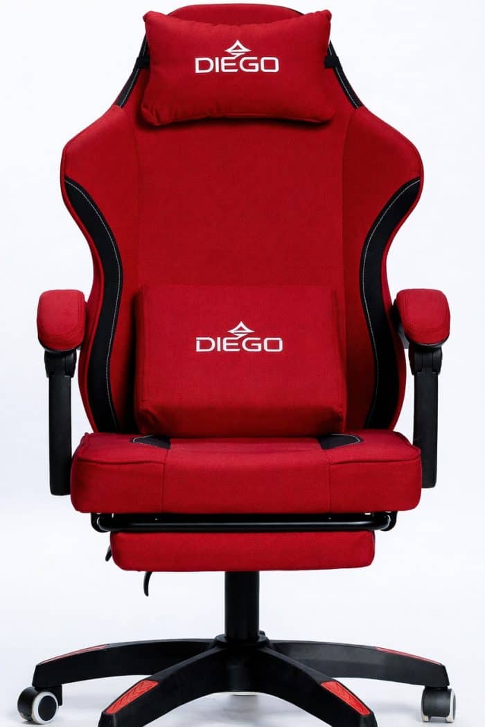 Крісло геймерське DIEGO Soft Red – фото 3