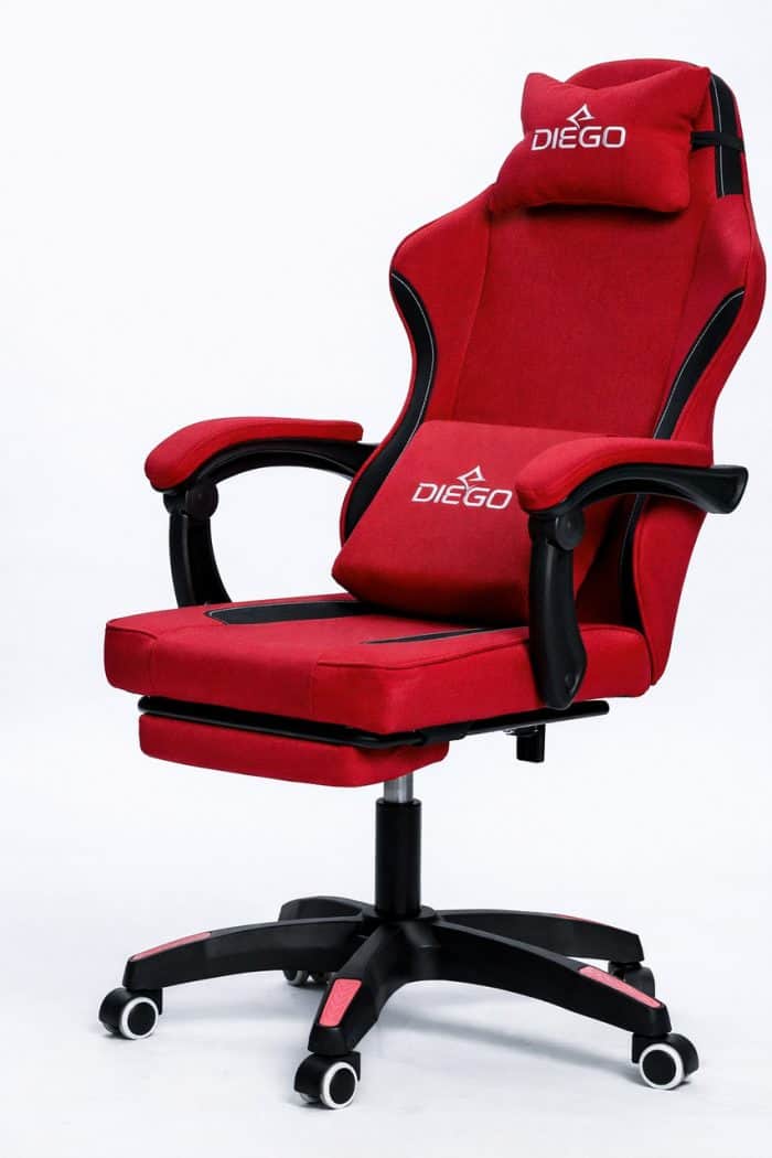 Крісло геймерське DIEGO Soft Red – фото 5