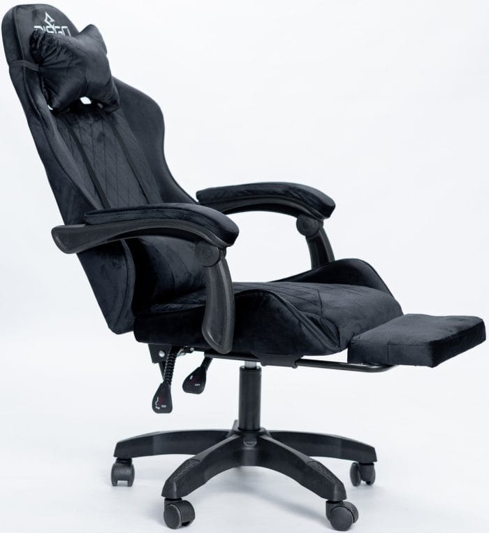 Крісло геймерське DIEGO ALCANTARA PRO Black – фото 5