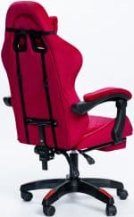 Крісло геймерське DIEGO ALCANTARA PRO Red – фото 3