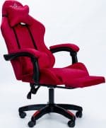 Крісло геймерське DIEGO ALCANTARA PRO Red – фото 5