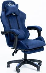 Крісло геймерське DIEGO ALCANTARA PRO Dark Blue – фото 2