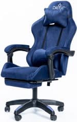Крісло геймерське DIEGO ALCANTARA PRO Dark Blue – фото 4