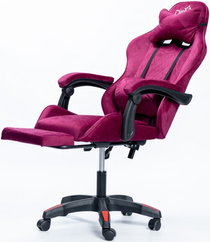 Крісло геймерське DIEGO ALCANTARA PRO Light Purple – фото 4