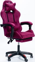 Крісло геймерське DIEGO ALCANTARA PRO Light Purple – фото 3