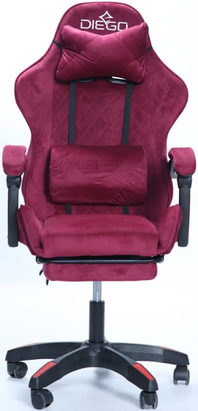 Крісло геймерське DIEGO ALCANTARA PRO Cherry – фото 2