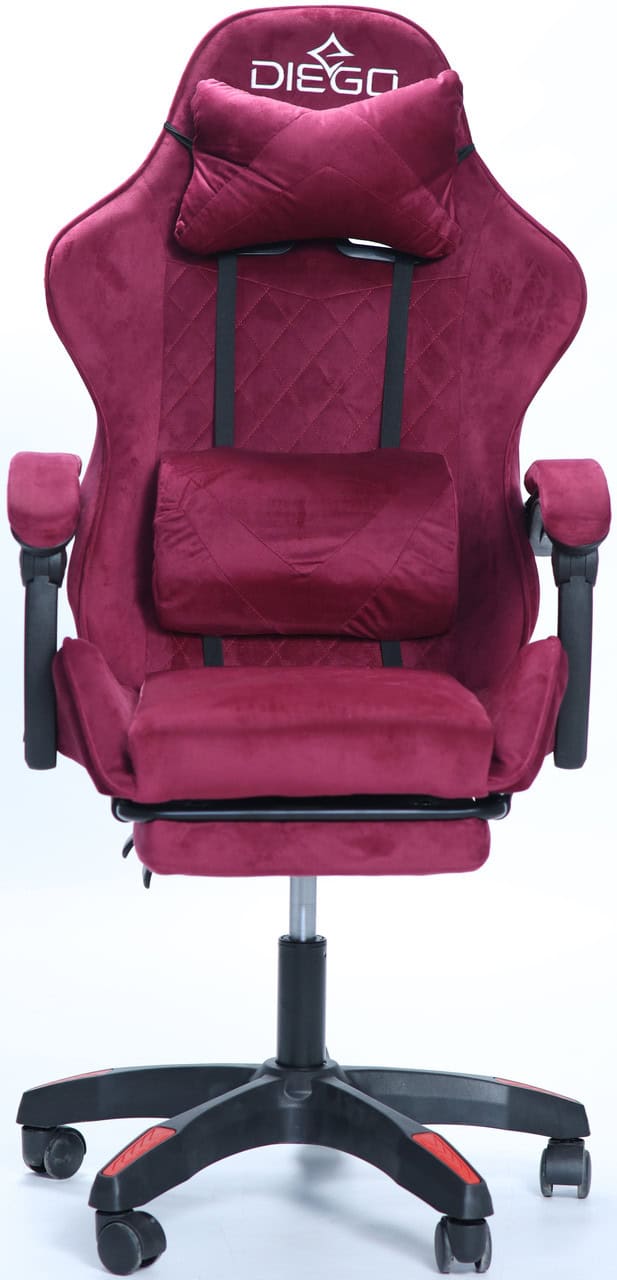 Крісло геймерське DIEGO ALCANTARA PRO Cherry – фото 2
