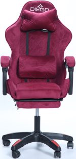 Крісло геймерське DIEGO ALCANTARA PRO Cherry – фото 6