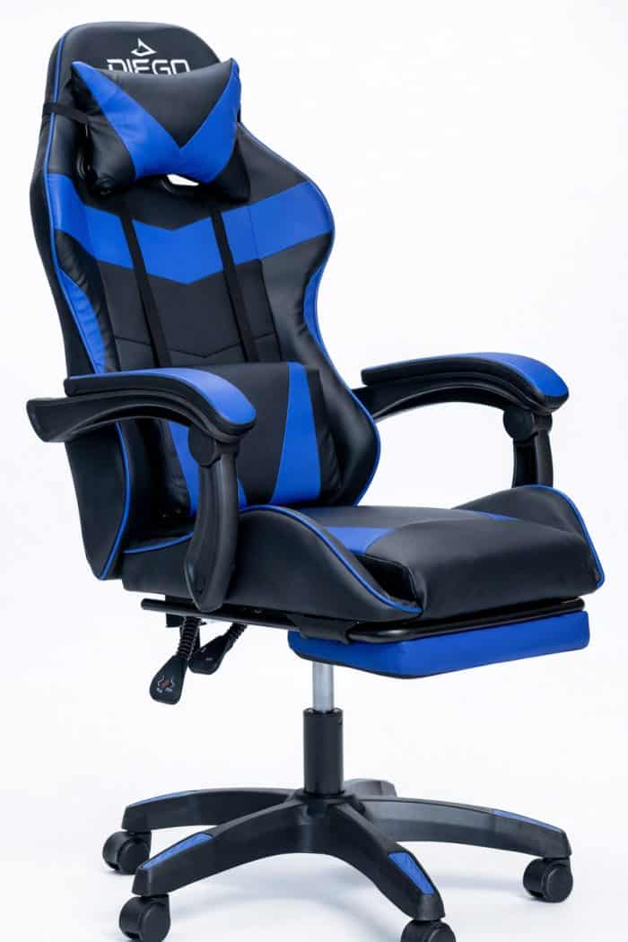 Крісло геймерське DIEGO Phantom RS Black-Blue – фото 6