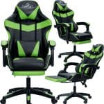 Крісло геймерське DIEGO Phantom RS Black-Green