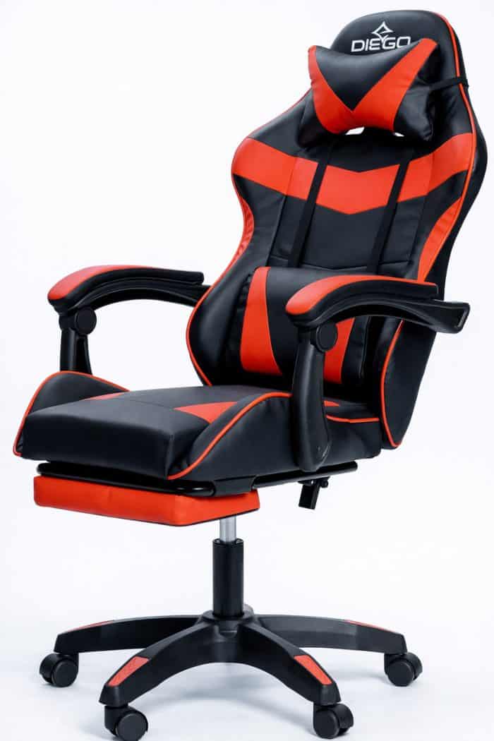 Крісло геймерське DIEGO Phantom RS Black-Red – фото 2