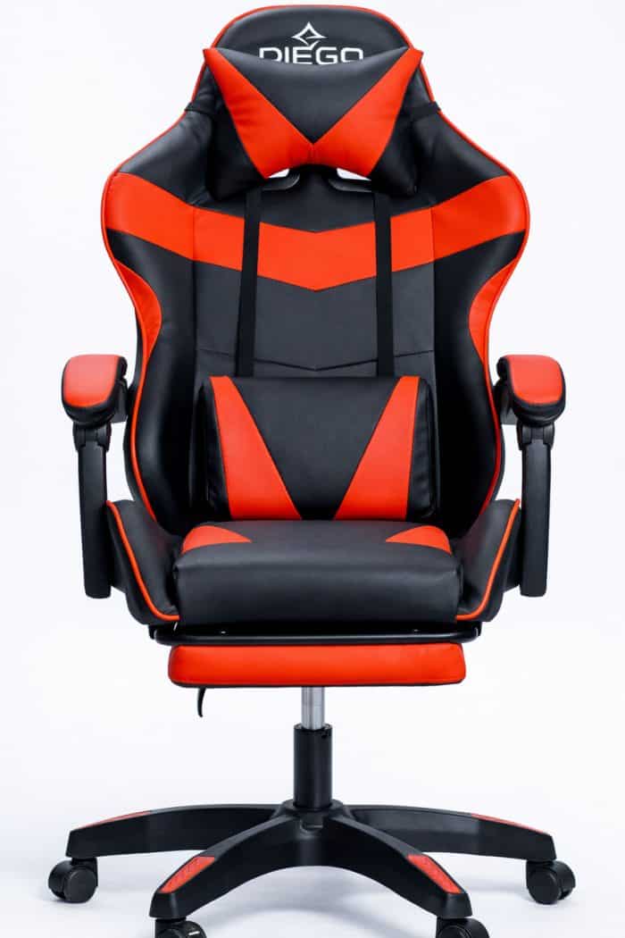 Крісло геймерське DIEGO Phantom RS Black-Red – фото 3