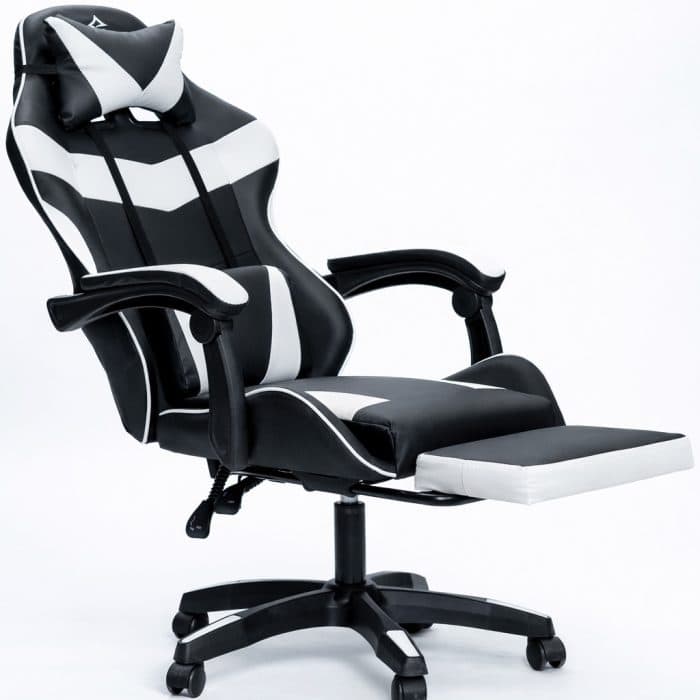 Крісло геймерське DIEGO Phantom RS Black-White – фото 3