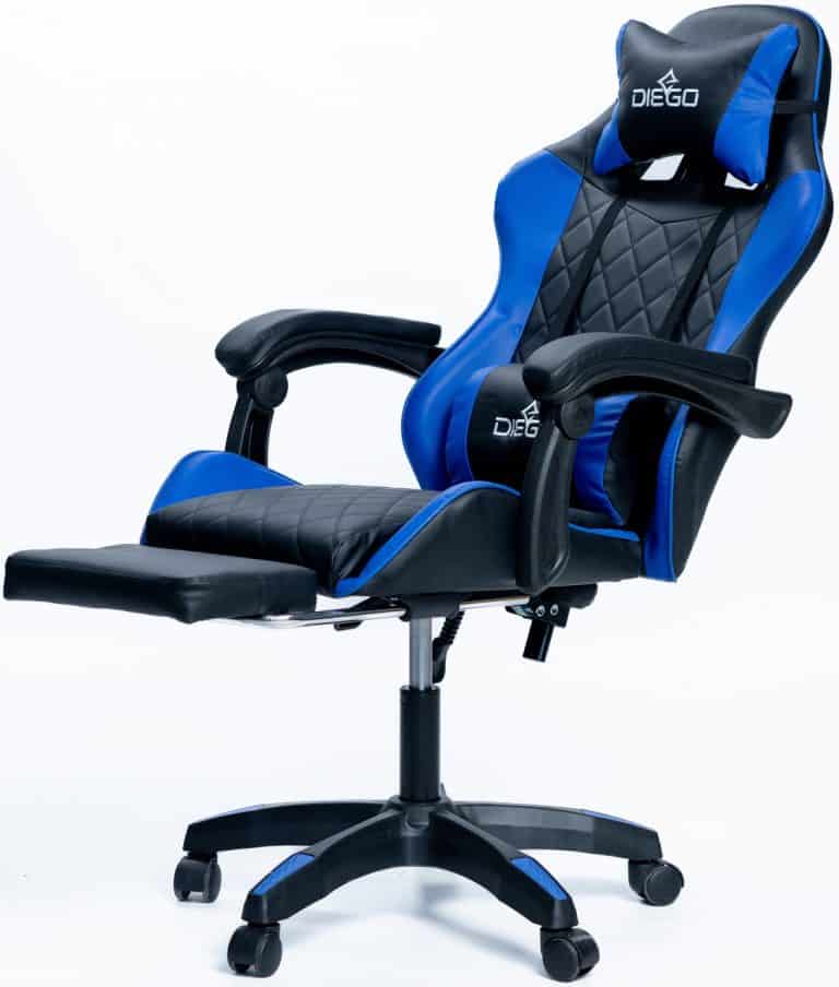 Крісло геймерське DIEGO AERO Black-Blue – фото 2