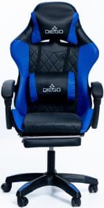 Крісло геймерське DIEGO AERO Black-Blue – фото 3