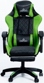 Крісло геймерське DIEGO AERO Black-Green – фото 5