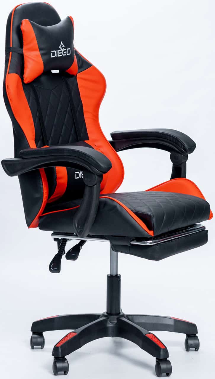 Крісло геймерське DIEGO AERO Black-Red – фото 2