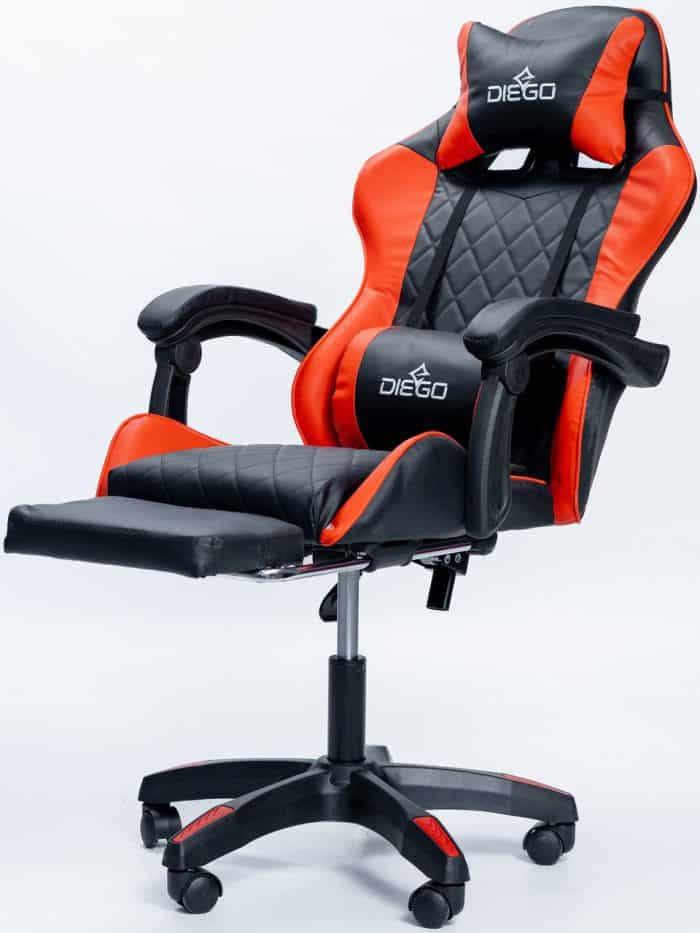 Крісло геймерське DIEGO AERO Black-Red – фото 5
