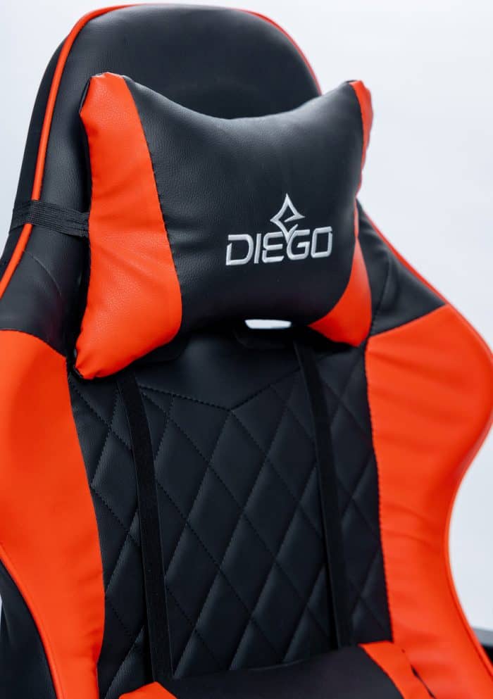 Крісло геймерське DIEGO AERO Black-Red – фото 6