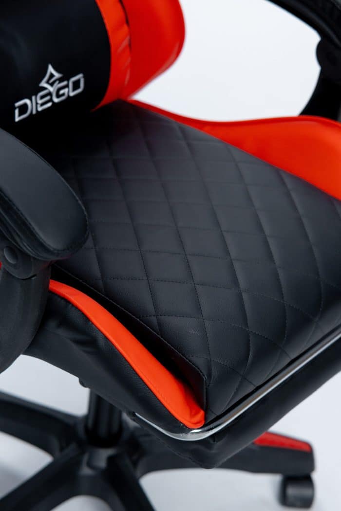 Крісло геймерське DIEGO AERO Black-Red – фото 7