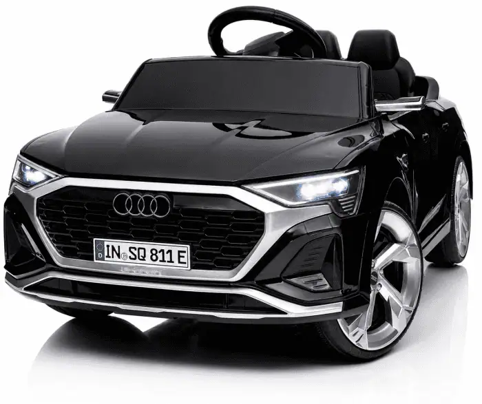 Дитячий електромобіль Audi SQ8 12V чорний з пультом керування Diego