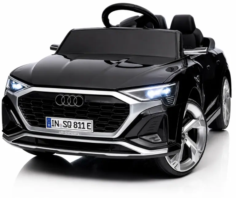 Дитячий електромобіль Audi SQ8 12V чорний з пультом керування Diego