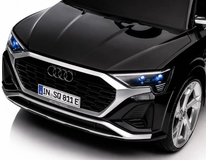 Дитячий електромобіль Audi SQ8 12V чорний з пультом керування Diego – фото 7