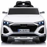 Дитячий електромобіль Audi SQ8 4×4 12V білий з пультом керування Diego – фото 3
