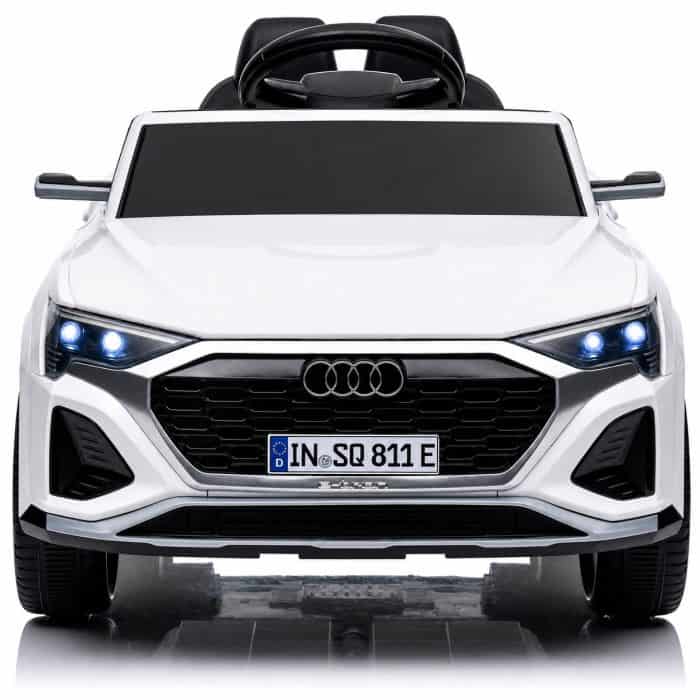Дитячий електромобіль Audi SQ8 4×4 12V білий з пультом керування Diego – фото 3